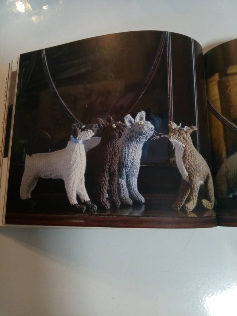 Knit Your Own Cat Book Lots of Patterns for Knitted Cats Etsy