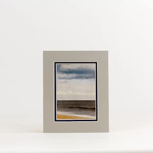 8x10 Single or Double Photo Mat - Fits 5x7 or 4x6 - Frame Ready  - Custom Colors (M101)
