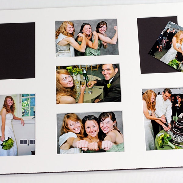 Collage / Grouping Photo Mat - Fits 16x20 Frame - Multi Opening - Custom Color (M107)