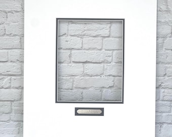 Signature Mat with Personalized Plaque for Wedding / Event  - Guest Book - FREE PEN (W103)