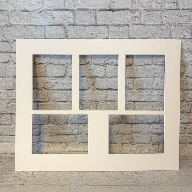 Collage / Grouping Photo Mat Fits 16x20 Frame Multi Etsy