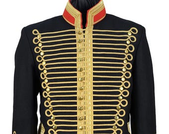 Handmade Jacket Military Officer Coat For Women, Handmade Blazer Wool Pelisse Jacket, Custom Made Pelisse Hendrix Jacket, Girlfriend gifts