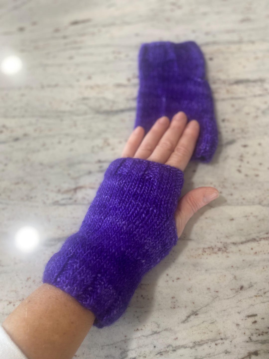 FINGERLESS GLOVES VIOLET CITY
