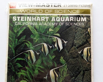 Sealed View Master Stereo Pictures ~ Steinhart Aquarium San Francisco California Academy of Sciences ~ Packet A 165