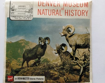 Sealed View Master Stereo Pictures ~ Denver Museum of Natural History ~ Packet A-338 ~ 21 Photos Sealed