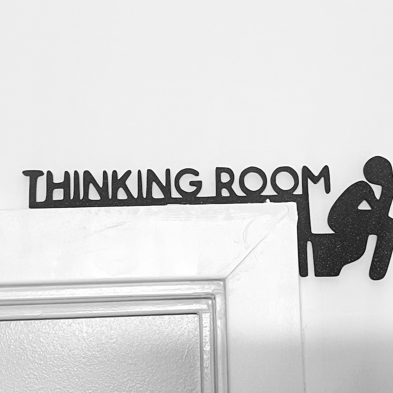 Funny Bathroom Door Signs - Etsy