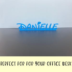 Custom Name Plate Desk Name Plate Baby Name Plate Teacher Name Plate For Desk Disney Font Disney Gift Disney Decor Office Sign Teacher Sign