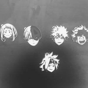 My Hero Academia Keychain: Anime Manga Gift, Bag Charm