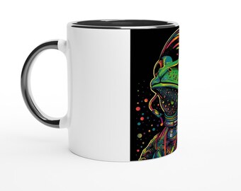 Space Cadet Frog Mugs