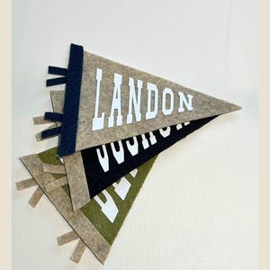 Mini Name Pennant