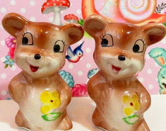 Vintage Little Bear Cubs Collectible Figurines