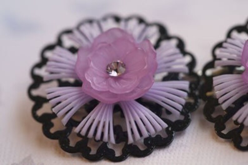 Purple Rain Bobby Pins ONE Of A KIND zdjęcie 1