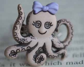 Octavia the Octopus Ring