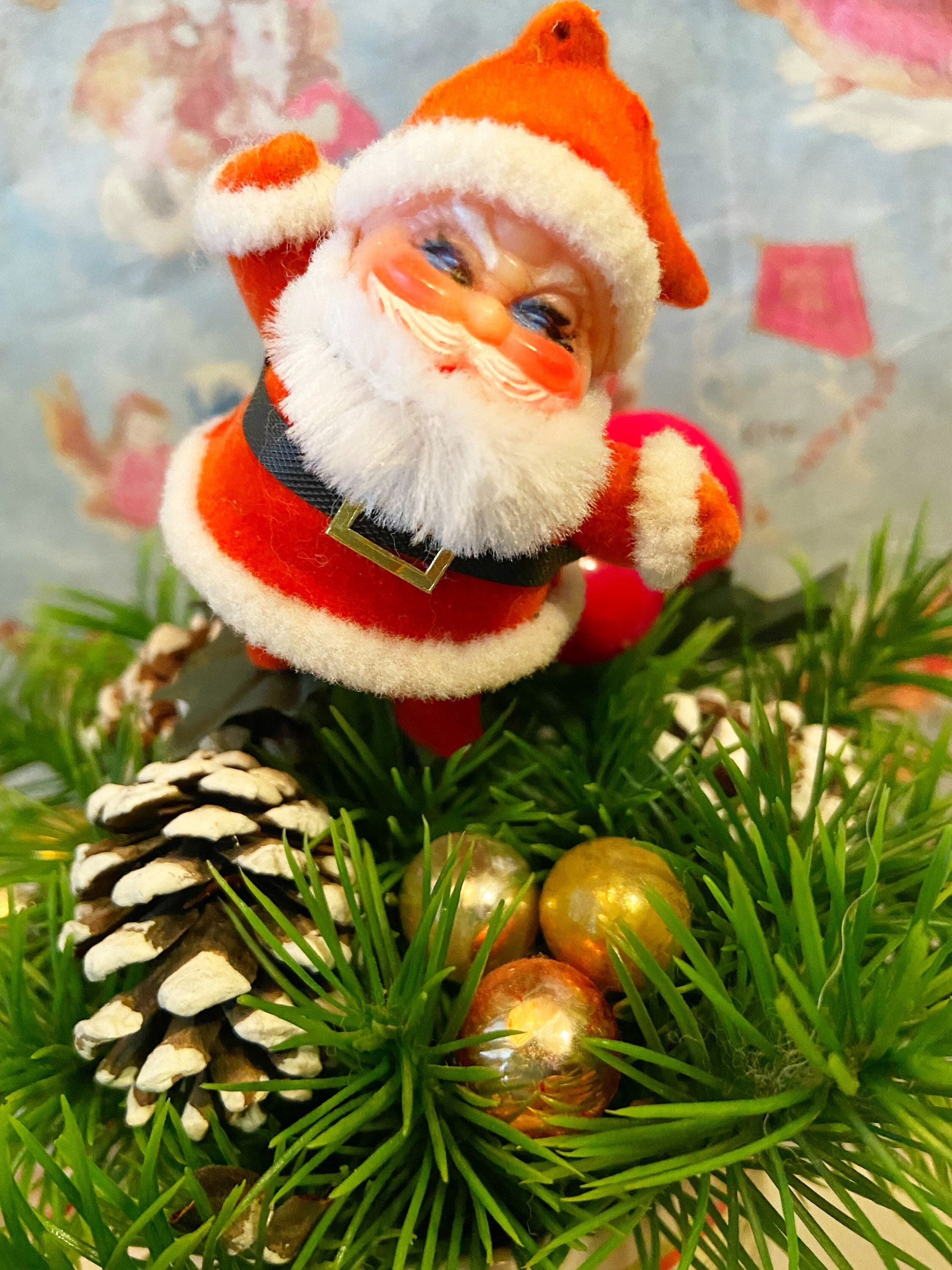 Vintage Santa Cups - Etsy Vintage Santa Cups - Etsy