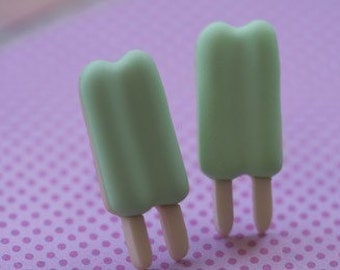 Super Twin Popsicle Bars Stud Post Earrings