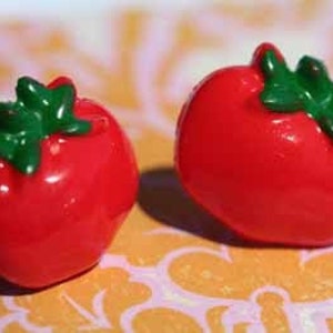 Ketchup Stud Post Earrings image 2