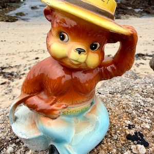 Smokey Bear Bank - Etsy