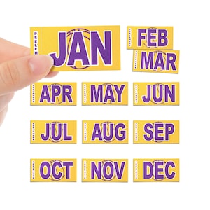 California Month Sticker [Showtime Edition] CA License Plate Tag