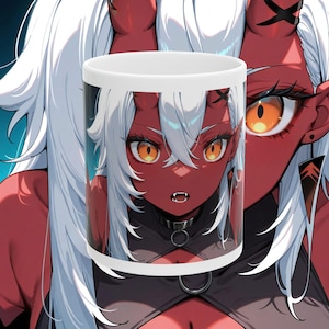 Akumi &quot;Yocci&quot; Yoclesh (VTuber) - Ceramic Mug, (11oz, 15oz)