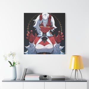 Akumi &quot;Yocci&quot; Yoclesh (VTuber) Matte Canvas, Stretched, 1.25&quot;