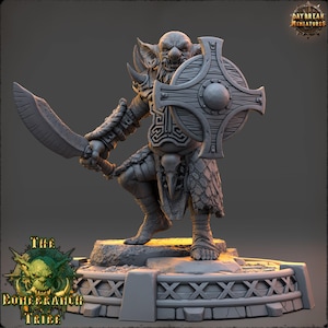 Zurtik Hookclaw - The Bonebranch Tribe | RPG Tabletop Miniature Wargaming Grim-Dark Sci-Fi Fantasy DnD OPR Proxy 5e