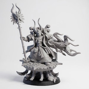Azt&#39;Thulhu Grand Primus | 1K Hijos | RPG Tabletop Miniature Wargaming Grim-Dark Sci-Fi Fantasy DnD OPR Proxy 5e