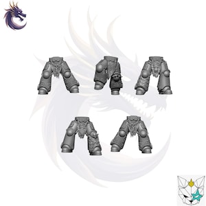 Dragonborn Legs | RPG Tabletop Miniature Wargaming Grim-Dark Sci-Fi Fantasy DnD OPR Proxy 5e
