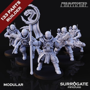 Bio-Disciples | Biohackers | RPG Tabletop Miniature Wargaming Grim-Dark Sci-Fi Fantasy DnD OPR Proxy 5e