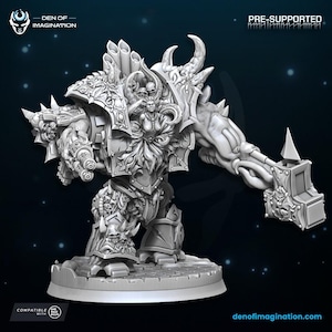 Juggernaut of Excess | Children of Excess | RPG Tabletop Miniature Wargaming Grim-Dark Sci-Fi Fantasy DnD OPR Proxy 5e