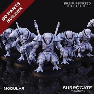 Bio Overloaders | Biohackers | RPG Tabletop Miniature Wargaming Grim-Dark Sci-Fi Fantasy DnD OPR Proxy 5e
