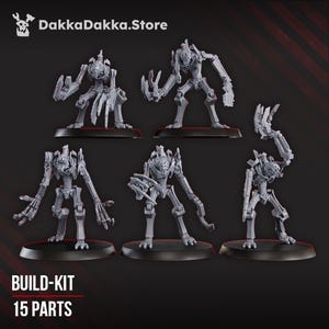 Flesh Eaters | Robot Legions | RPG Tabletop Miniature Wargaming Grim-Dark Sci-Fi Fantasy DnD OPR Proxy 5e