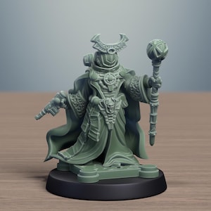 Navigatiespecialist - The Intelligencia - DMG Mini&#39;s - Wargaming-miniatuur op tafelblad Grim Dark/Sci-Fi/Proxy