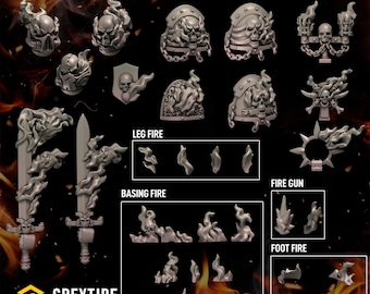Cursed Company Pack | Tabletop Miniature Wargaming Grim-Dark Sci-Fi Fantasy DnD OnePageRules Proxy