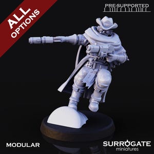 Bio Slinger | Biohackers | RPG Tabletop Miniature Wargaming Grim-Dark Sci-Fi Fantasy DnD OPR Proxy 5e
