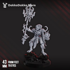 Lord Akerteph | Robot Legions | RPG Tabletop Miniature Wargaming Grim-Dark Sci-Fi Fantasy DnD OPR Proxy 5e