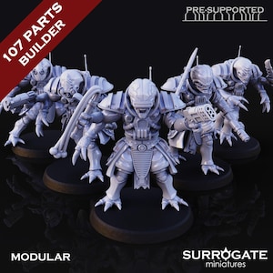 Bio Initiates | Biohackers | RPG Tabletop Miniature Wargaming Grim-Dark Sci-Fi Fantasy DnD OPR Proxy 5e