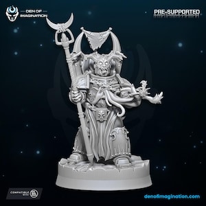 Excess Sorceror | Children of Excess | Tabletop Miniature Wargaming Grim-Dark Sci-Fi Fantasy DnD OnePageRules Proxy