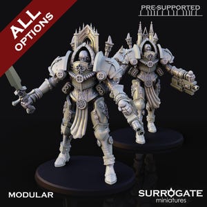 Uświęcone Zbroje | Córki Świtu | RPG Gry planszowe Miniaturowe Gry wojenne Mroczne Sci-Fi Fantasy DnD OPR Proxy 5e