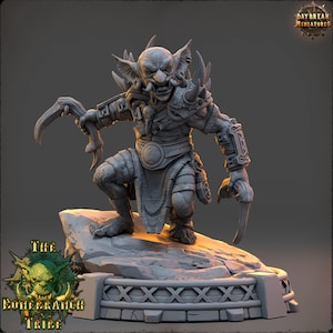 Varka Spinechewer - The Bonebranch Tribe | RPG Tabletop Miniature Wargaming Grim-Dark Sci-Fi Fantasy DnD OPR Proxy 5e