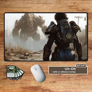 MTG Playmat-Uh-Oh-Fallout Board Game DeskMat for TCG