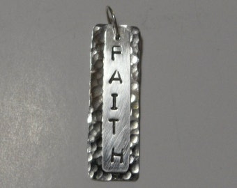 Faith Necklace - Sterling Silver