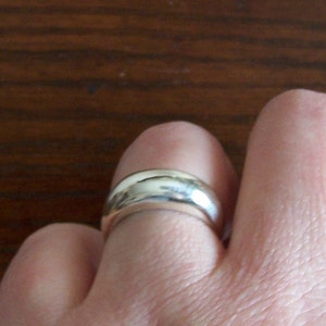 Sterling Silver Ring Every Day Ring Custom order sizes 4 to 12 image 2