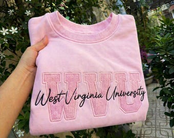 Custom Varsity Letter Sweatshirt, Personalized College Letter Tshirt, University Letter Top, Trendy College Shirt, Varsity Letter Tee