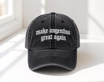 Make Argentinien großartig Wieder Mütze, Fan Unterstützung Argentinien, Argentinien Hut Ideales Geschenk für Männer & Frauen, Spieltag Hut