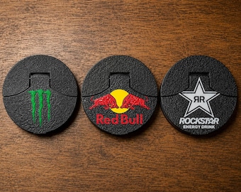 3D Printed Flip-Top Can Cover | Reusable Soda & Energy Drink Lid