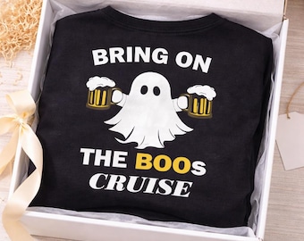 Bring On The Boos Cruise Shirt | Custom Halloween Group Trip Tee