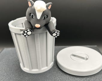 Vintage Napco Ceramic Skunk Coin Bank, Fur Tail, Made in Japan - Etsy