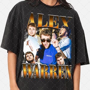 Limited Alex Warren Vintage Shirt  Gift for Woman anda Man