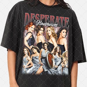 Limitowana koszulka Desperate Housewives Vintage prezent dla kobiety i mężczyzny