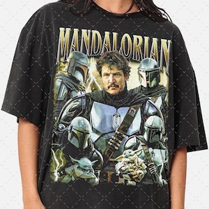 Limited Mandalorian, Pedro Pascal Vintage Shirt  Gift for Woman anda Man